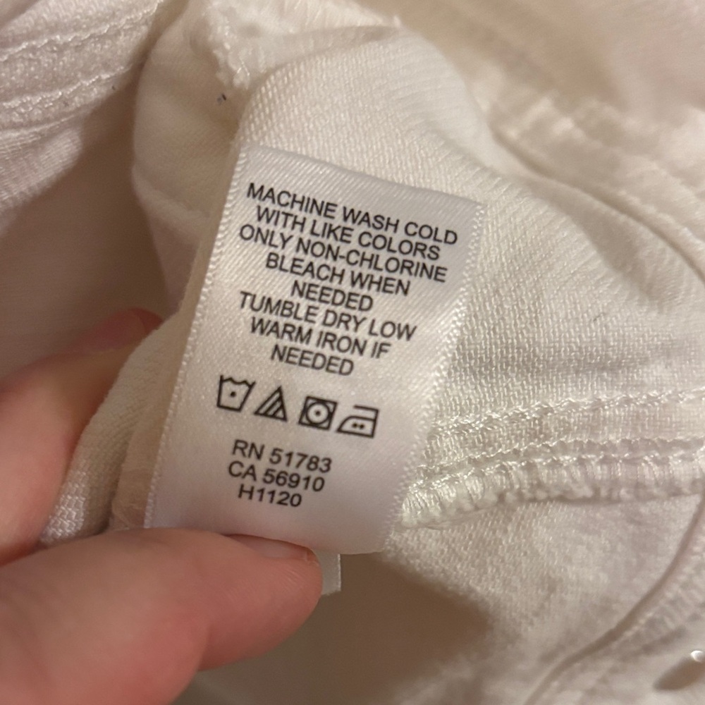 Maurices White Distressed Denim Jacket - Picture 4 of 9